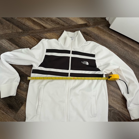 The North Face Steady Start Track Jacket TNF White/Asphalt Grey Men's Medium - Picture 8 of 9